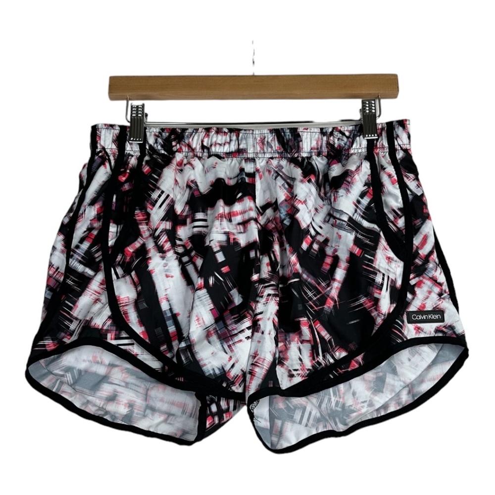 Calvin Klein Women's Shorts Lightweight Athletic Running Lined Shorts Size M